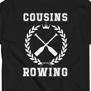 T-shirt roeien neven, uniseks, strandshirt neven en nichten, shirt neef, roeishirt neven en nichten, team Conrad, cadeau voor neef, bijpassende familieshirt