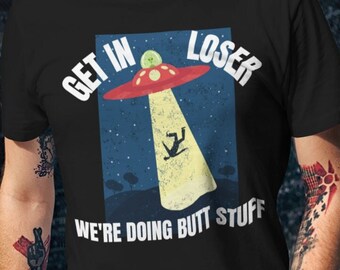 Funny Alien Abduction T-Shirt: UFO Believers Tee