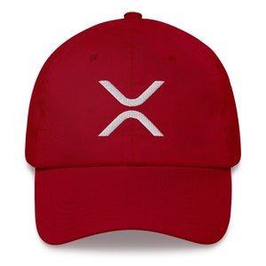 Xrp Ripple Logo, XRP Logo, HODL Cryptocurrency, Dad hat, Baseball Hat, Baseball Cap, Crypto Hat, XRP Crypto Hat
