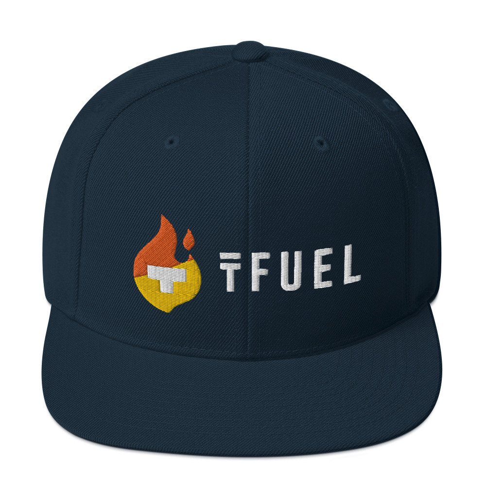 Theta Tfuel Crypto Snapback Hat: Crypto Baseball Cap - Etsy Israel