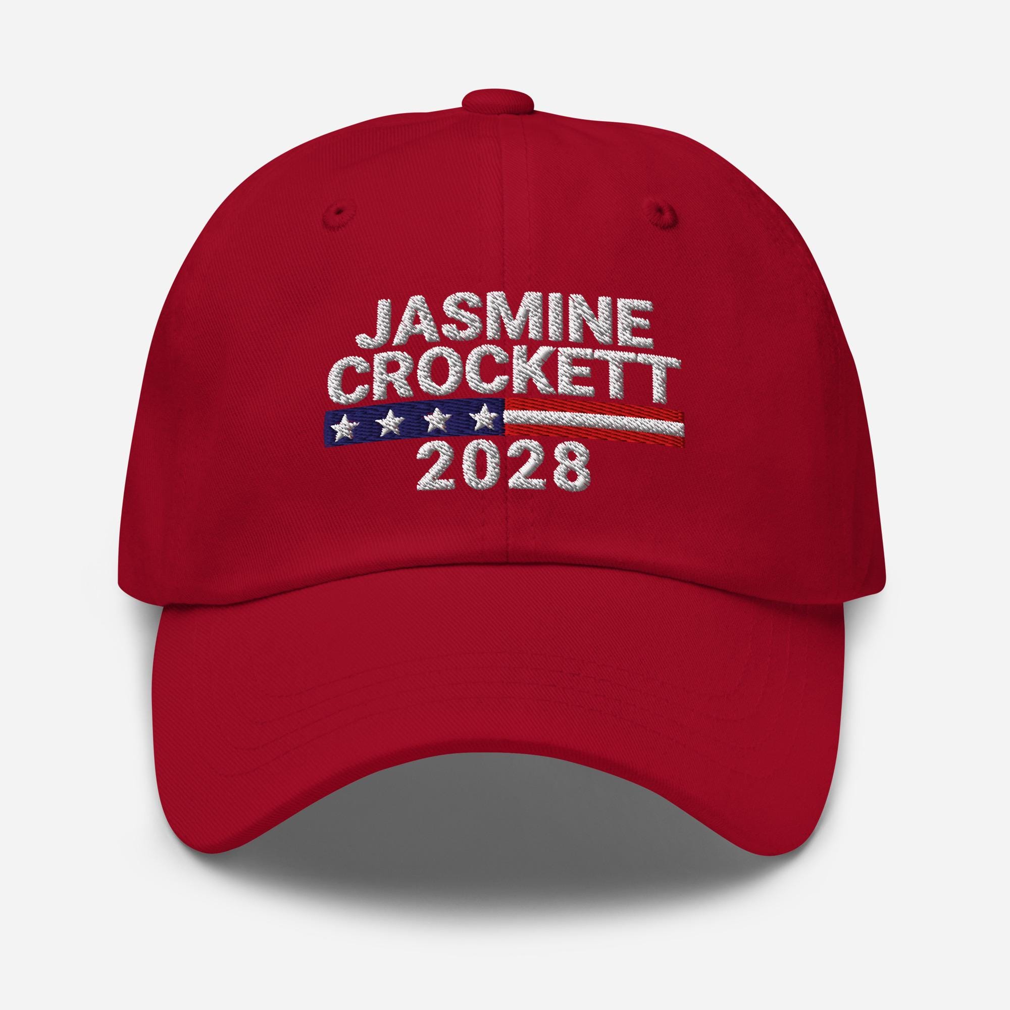 Jasmine Crockett 2028 Embroidered Dad Hat - Etsy