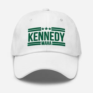 Embroidered MAHA Hat: Robert Kennedy Jr. RFK 2025 Campaign Cap