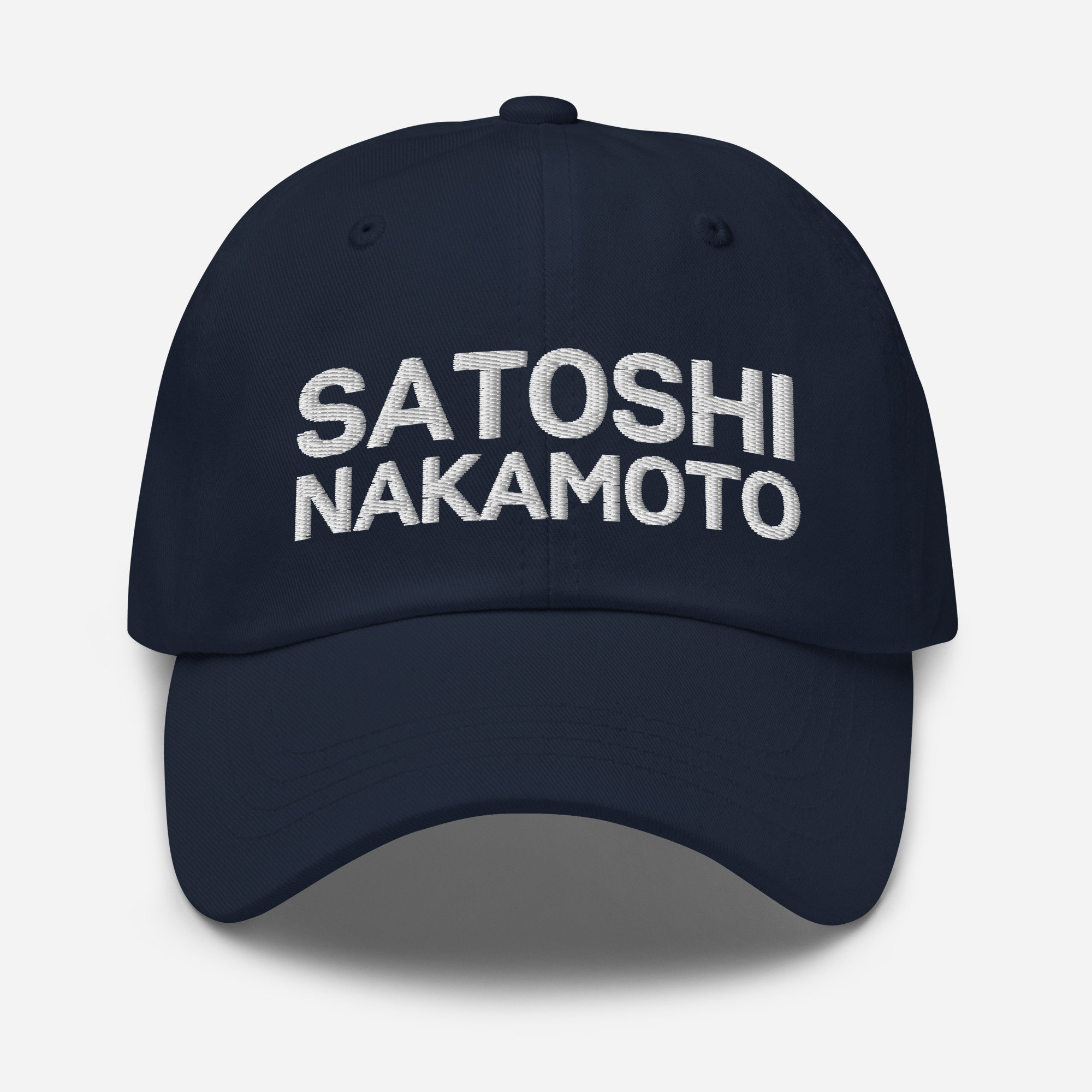 Satoshi Nakamoto bestickte Dad-Mütze: Bitcoin Baseball Cap - Etsy Schweiz