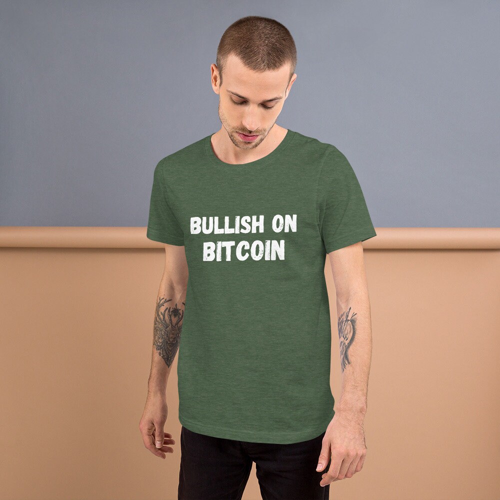 ビットコイン強気派ユニセックスTシャツ、暗号通貨ギフトTシャツ - Etsy 日本