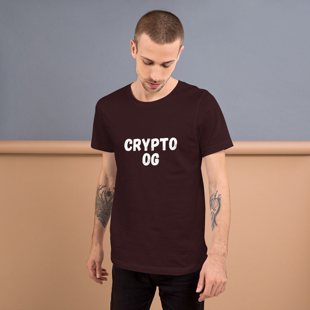 Crypto OG Unisex T-shirt: Bitcoin Cryptocurrency Tee - Etsy