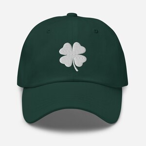 Irish Shamrock Hat, Dad Hat, geborduurde hoed klavertje 4, St. Patrick&#39;s Day-hoed, Irish American Hat, Lucky Shamrock-hoed, Lucky Hat