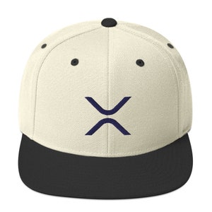 XRP Ripple Snapback Hat: HODL Krypto-Baseballmütze