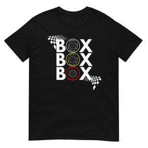 Formula 1 Racing Car Shirt, Box Box Box Shirt, Radio Call to Pitbox, F1 ...
