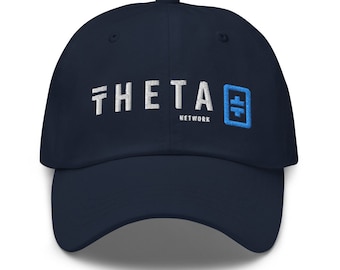 Funny Theta Network Hat, Theta Cap, HODL Cryptocurrency, Dad Hat, Baseball Hat, Baseball Cap, Crypto Hat, Theta Crypto Hat, Theta Network
