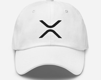 XRP Crypto Dad Hat: HODL Cryptocurrency Baseball Cap