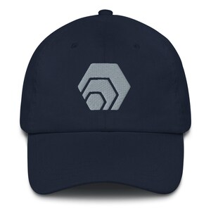 Hex HODL Logo Dad Hat, Snapback hat, Baseball Hat, Baseball Cap, Hex Crypto, Hex Savings, Hex Blockchain, Hex Network, DeFi, Hex Crypto Cap