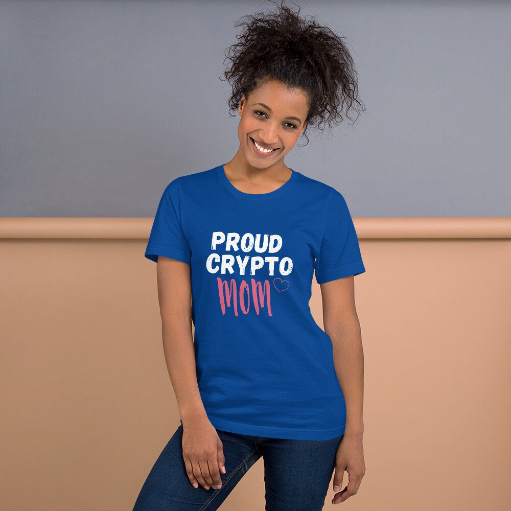 Proud Crypto Mom T-shirt: Unisex Bitcoin Momma Tee - Etsy Israel