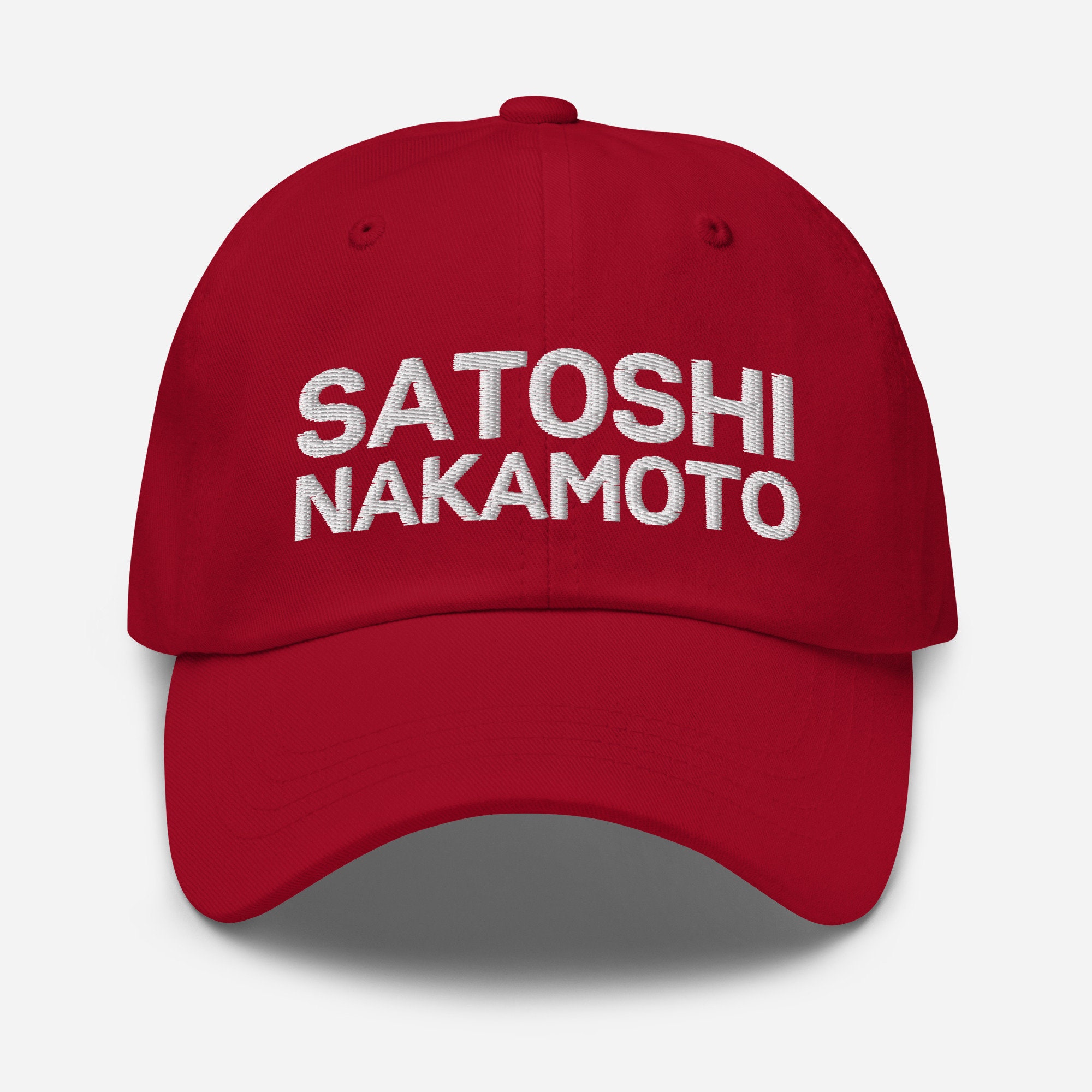 Satoshi Nakamoto bestickte Dad-Mütze: Bitcoin Baseball Cap - Etsy Schweiz