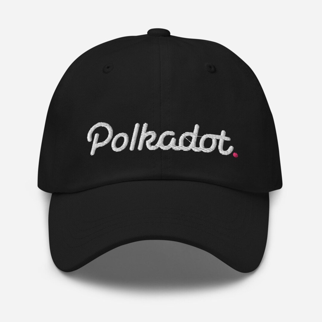 Polkadot Crypto Dad Hat: HODL Crypto-baseballpet - Etsy België