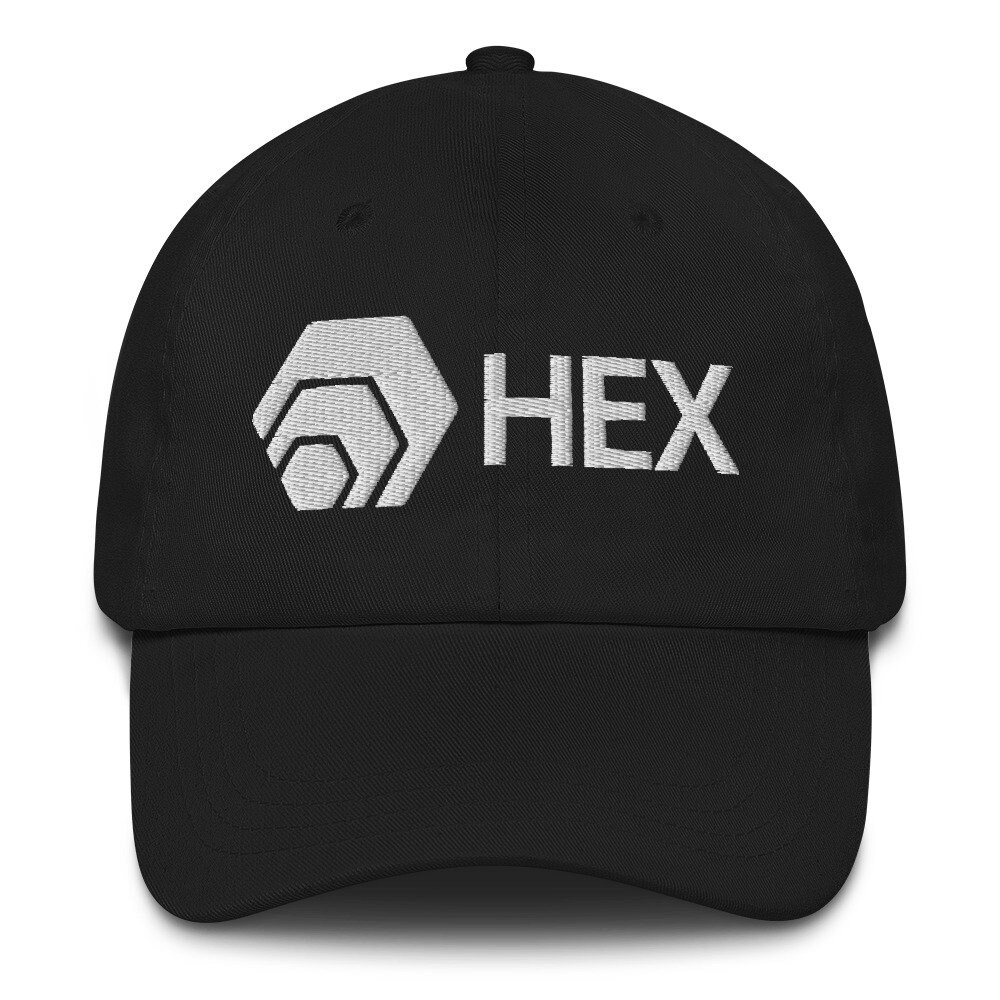 Gorra de béisbol con cierre a presión HEX HODL: Crypto - Etsy México