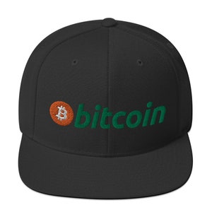 Funny Bitcoin BTC, Bitcoin Hat, HODL Cryptocurrency, Snapback Hat, Baseball Hat, Baseball Cap, Crypto Hat, Bitcoin Crypto Hat