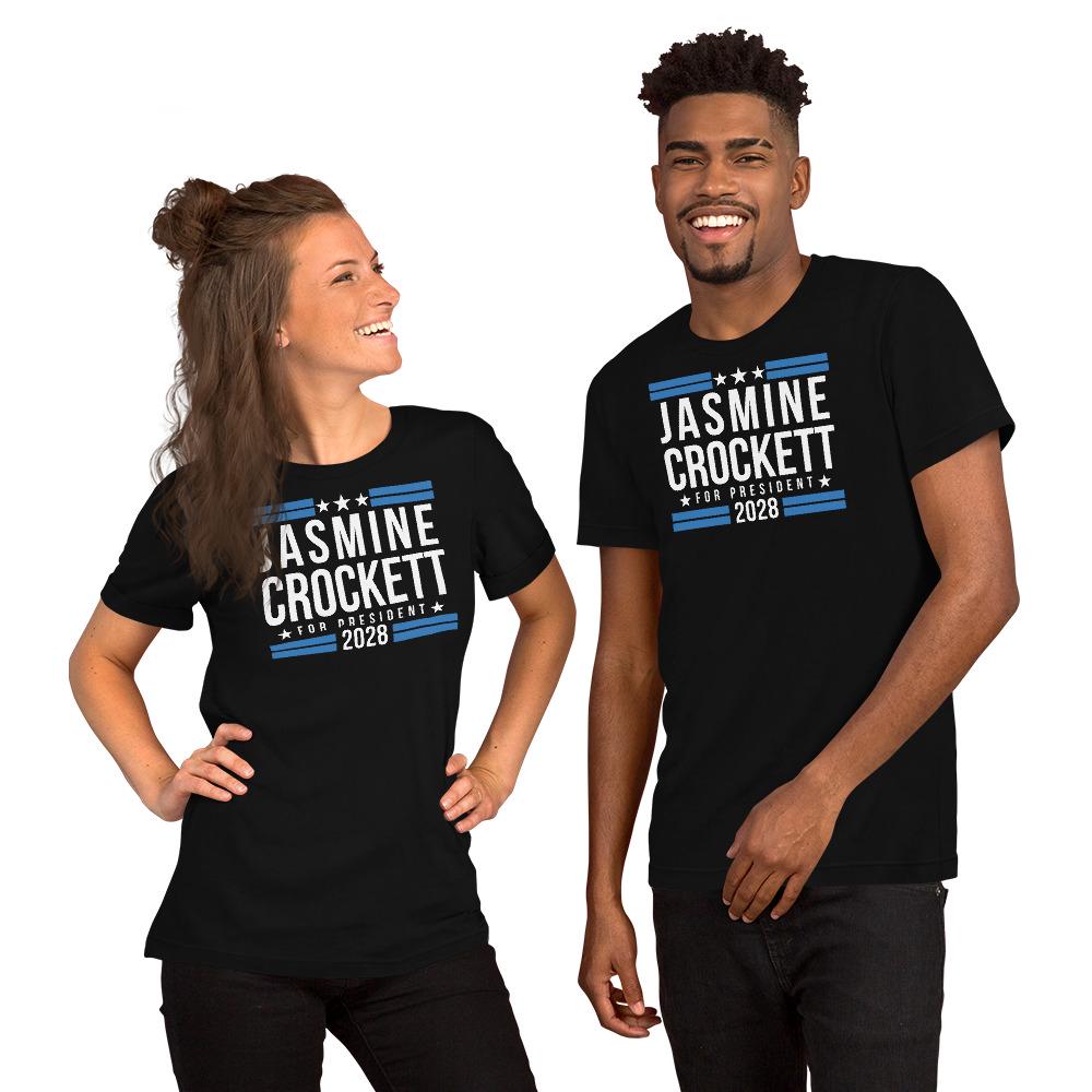 Jasmine Crockett for President 2028 T-shirt - Etsy
