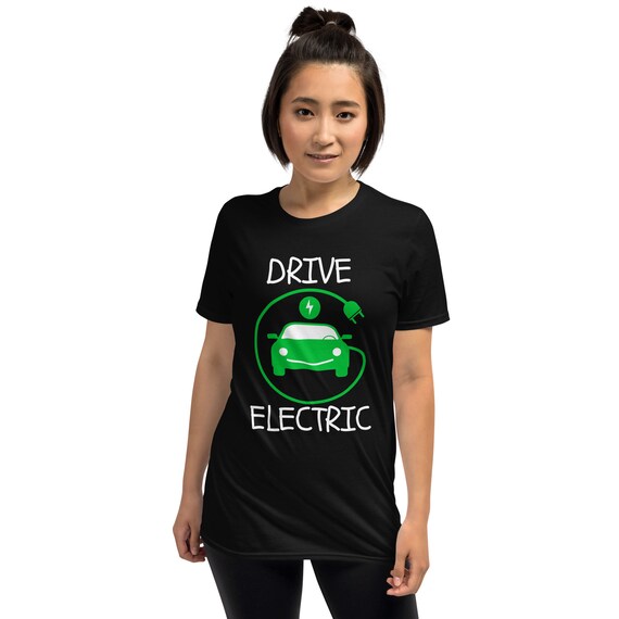 Electric car t shirt cheap