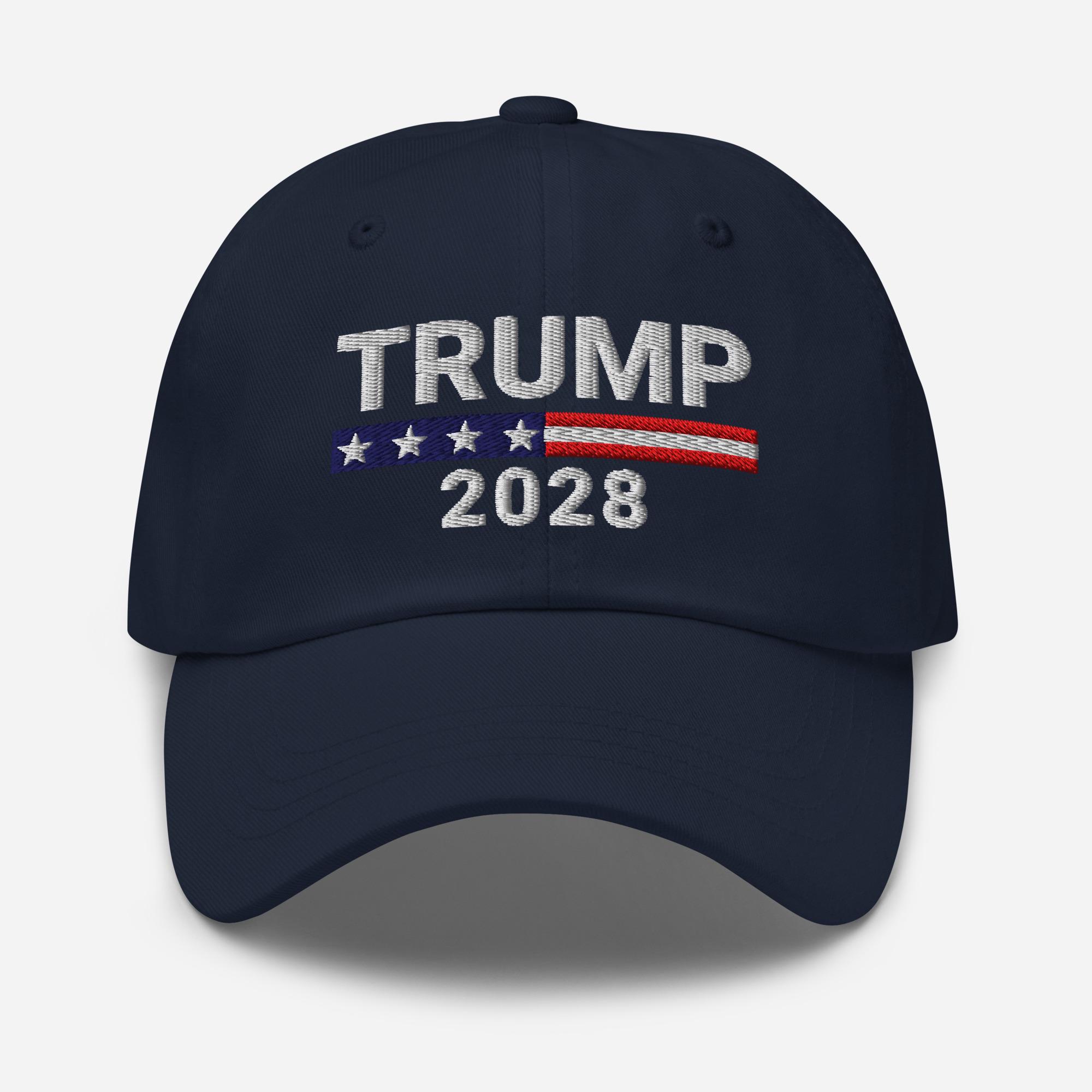 Trump 2028 Embroidered Hat: MAGA Republican Cap - Etsy