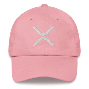 Xrp Ripple Logo, XRP Logo, HODL Cryptocurrency, Dad hat, Baseball Hat, Baseball Cap, Crypto Hat, XRP Crypto Hat