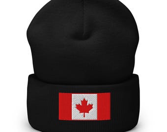 Casquette Canadienne Adulte Et Fille 10 Ans - Feuille D'érable Et Drapeau Brodés, Réglable, Coton/polyester - 6