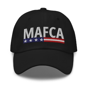 Make America Follow The Constitution Again HAT MAFCA Embroidered Maga Hat Dark Maga Cap ProTrump Embroidered Dad Hat Doge Hat MAGA Hat