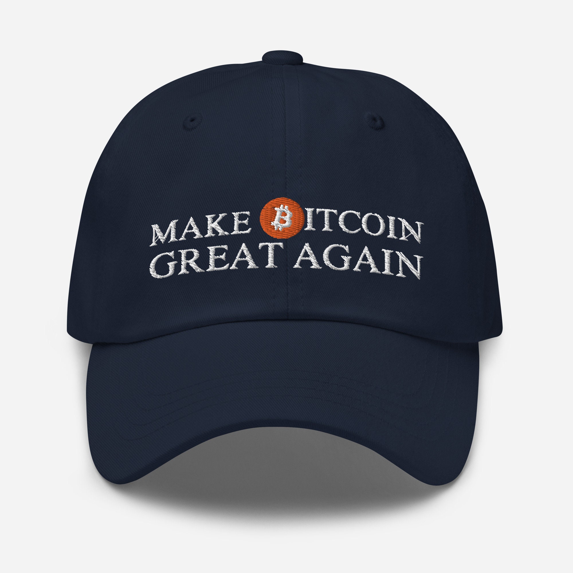 Bitcoin Hat Bitcoin Premium Dad Hat Embroidered Baseball Cap Cryptocurrency...  Bitt Coin