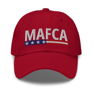 Make America Follow The Constitution Again HAT MAFCA Embroidered Maga Hat Dark Maga Cap ProTrump Embroidered Dad Hat Doge Hat MAGA Hat