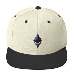 Ethereum Snapback Hat: HODL Crypto Baseball Cap