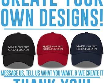 Custom Text Dad Hat: Personalized Baseball Cap