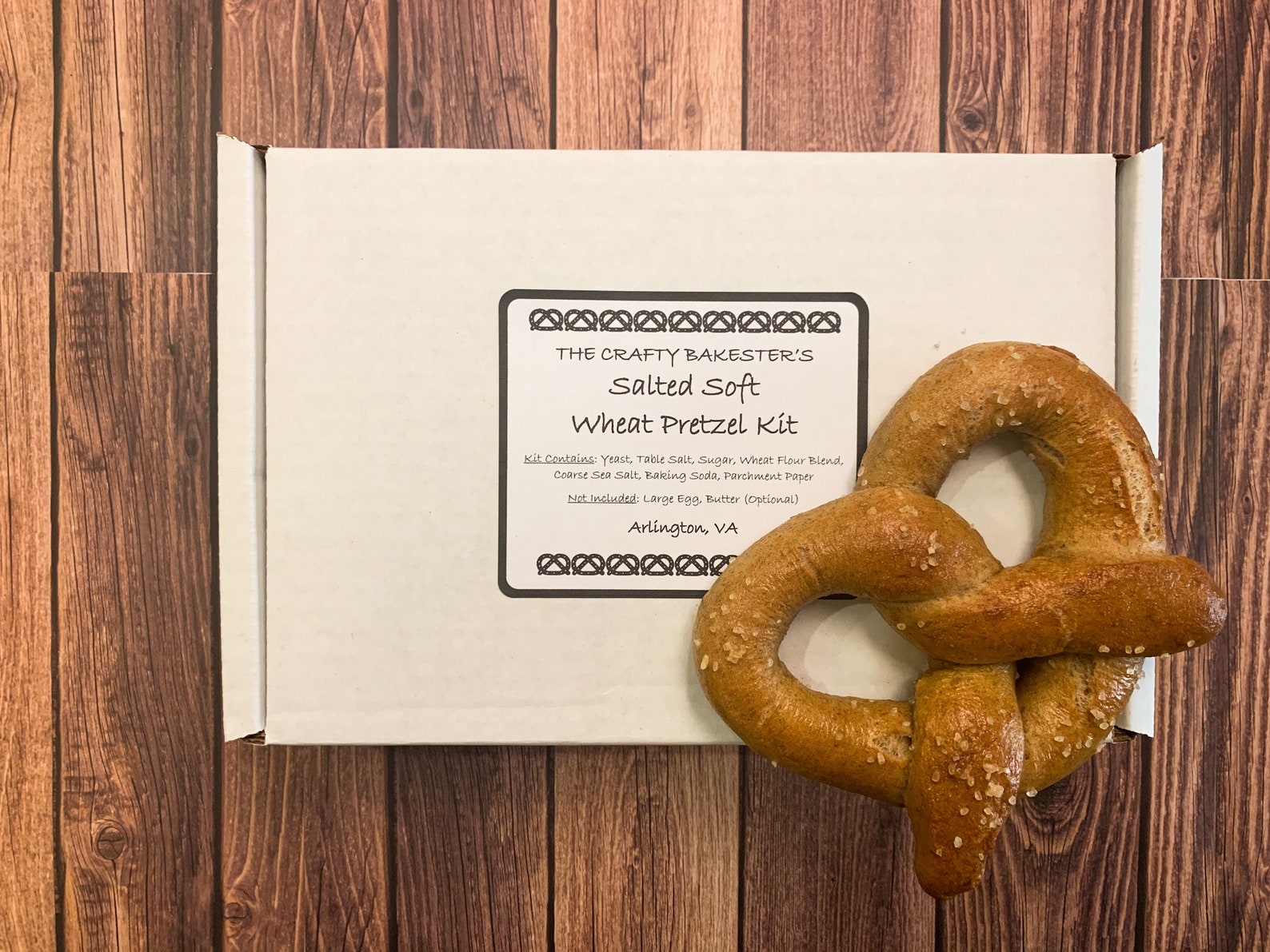 DIY Soft Pretzel Baking Kit Etsy