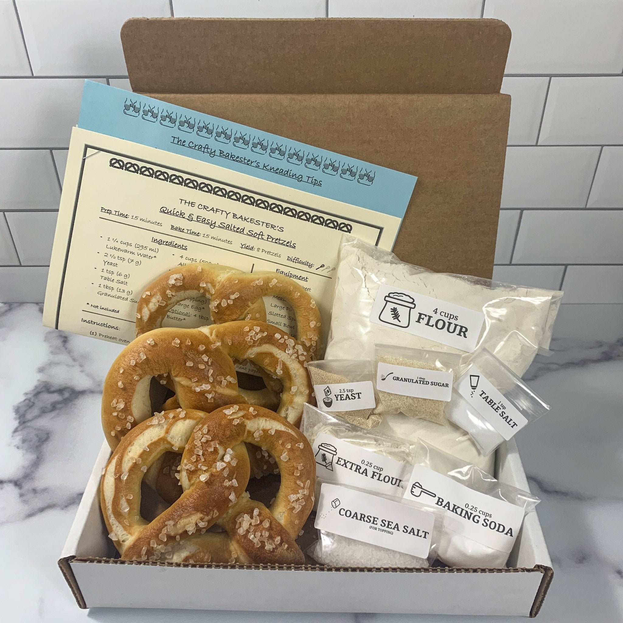 DIY Soft Pretzel Baking Kit Etsy