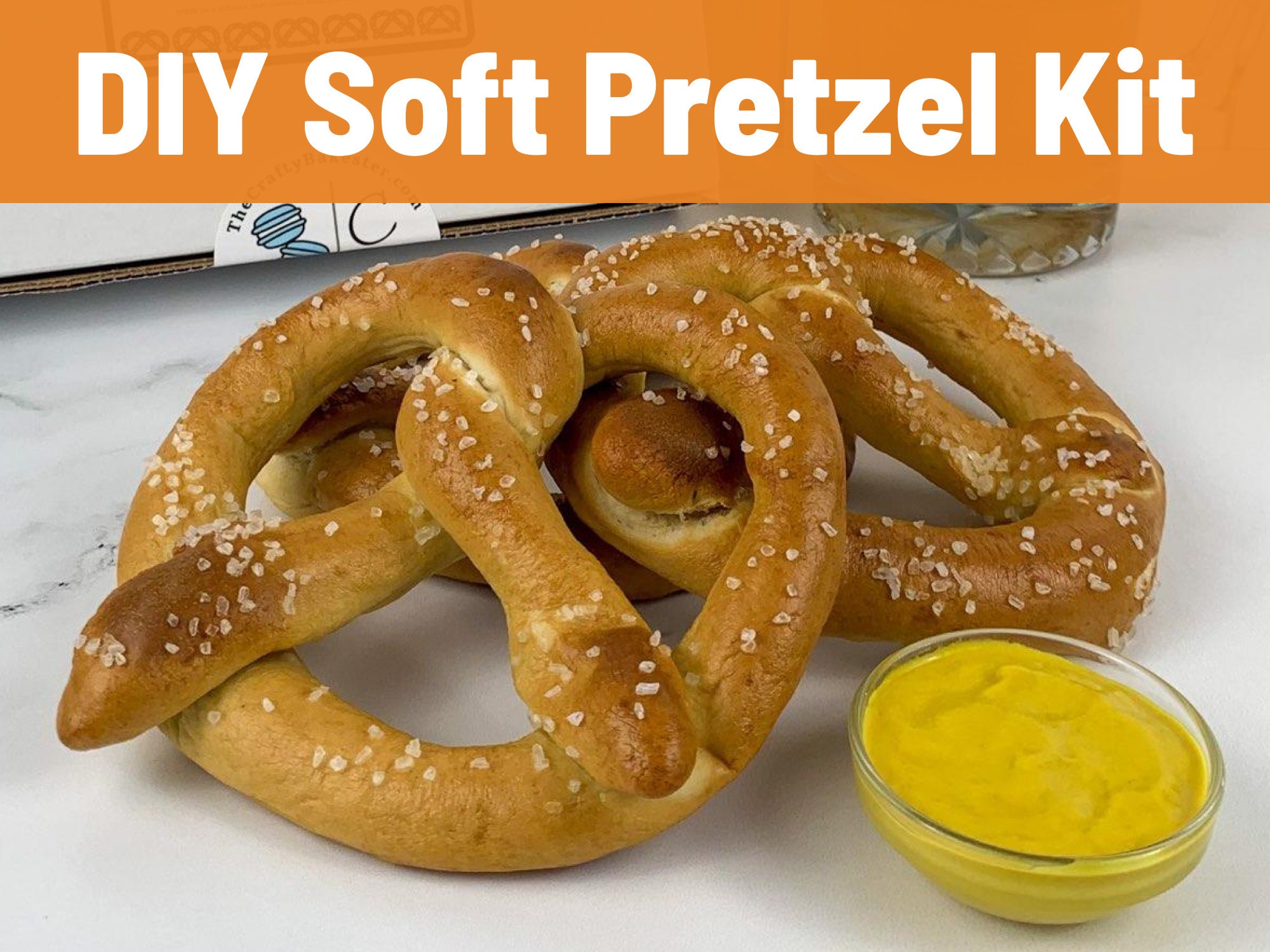 DIY Soft Pretzel Kit Baking Box Fun DIY Kits for Adults Etsy