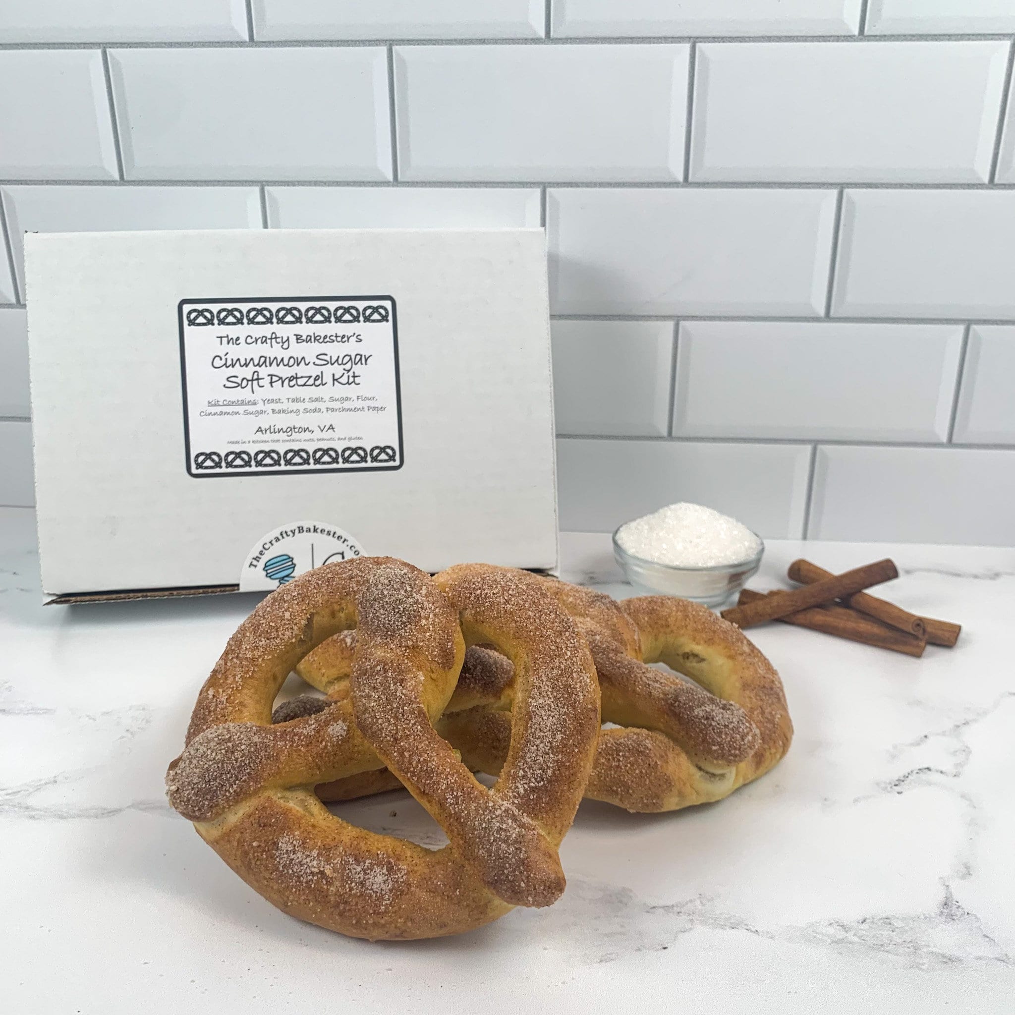 DIY Soft Pretzel Kit Baking Box Fun DIY Kits for Adults Etsy