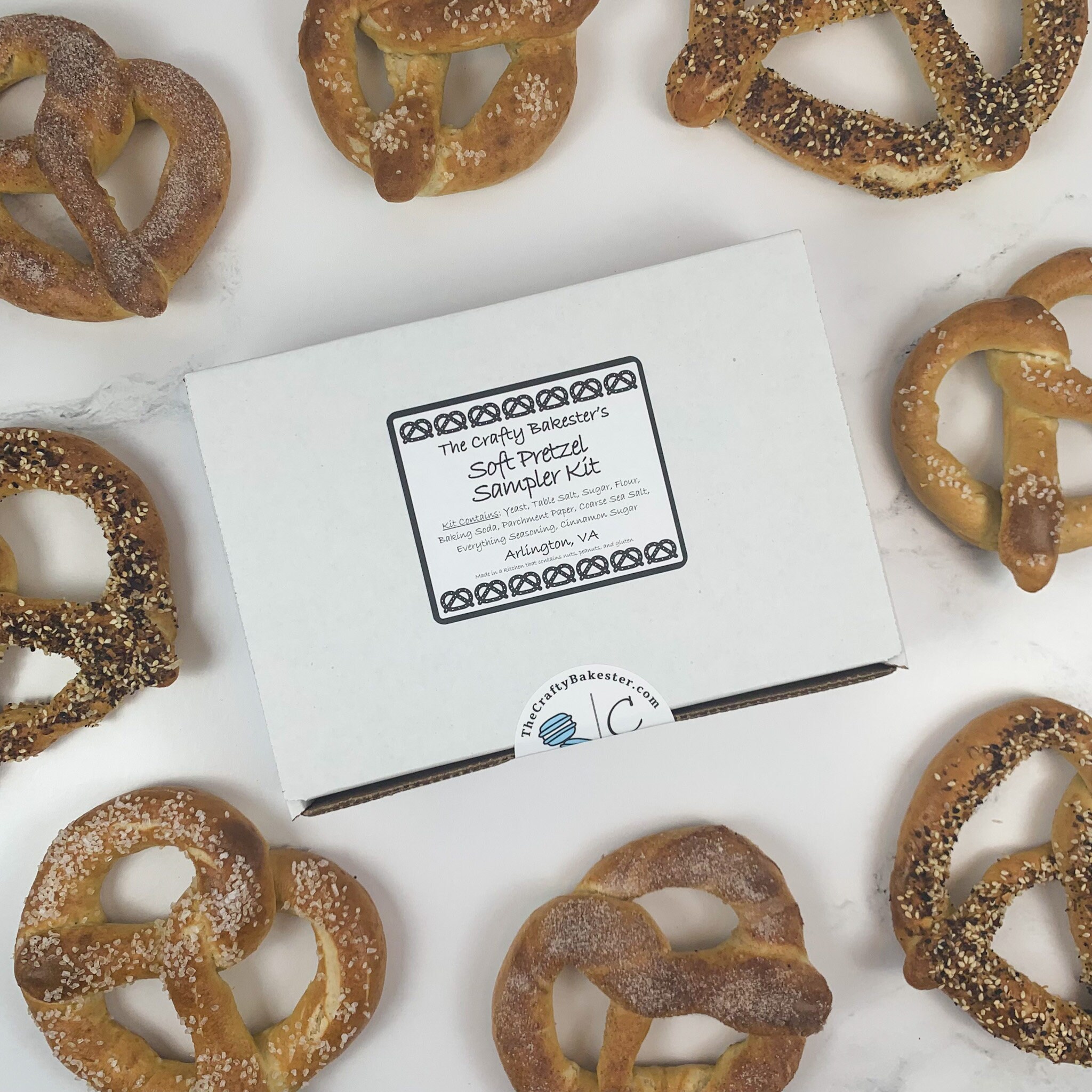 DIY Soft Pretzel Kit Baking Box Fun DIY Kits for Adults Etsy