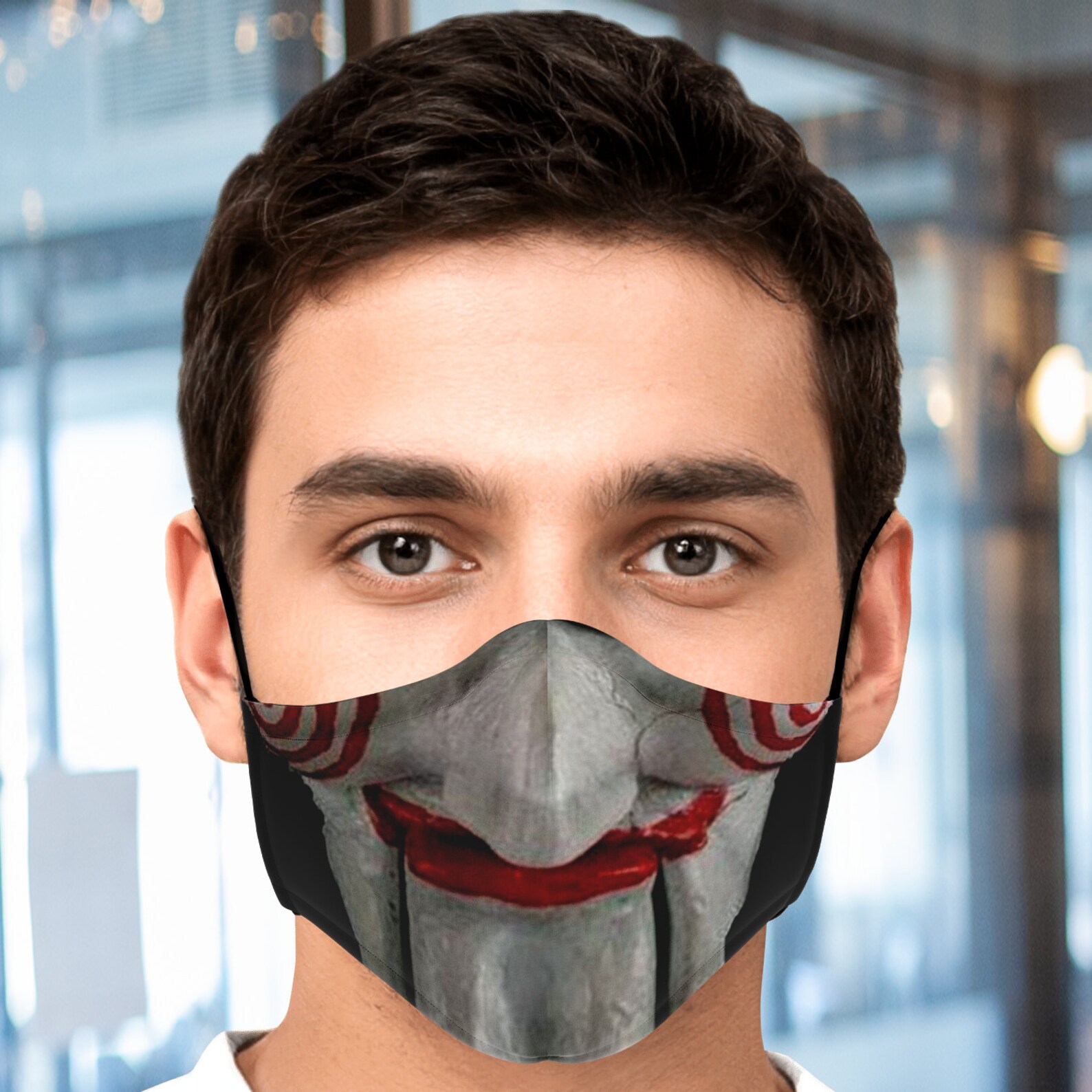 Jigsaw Face Mask With Filter Unisex Face Mask With Etsy