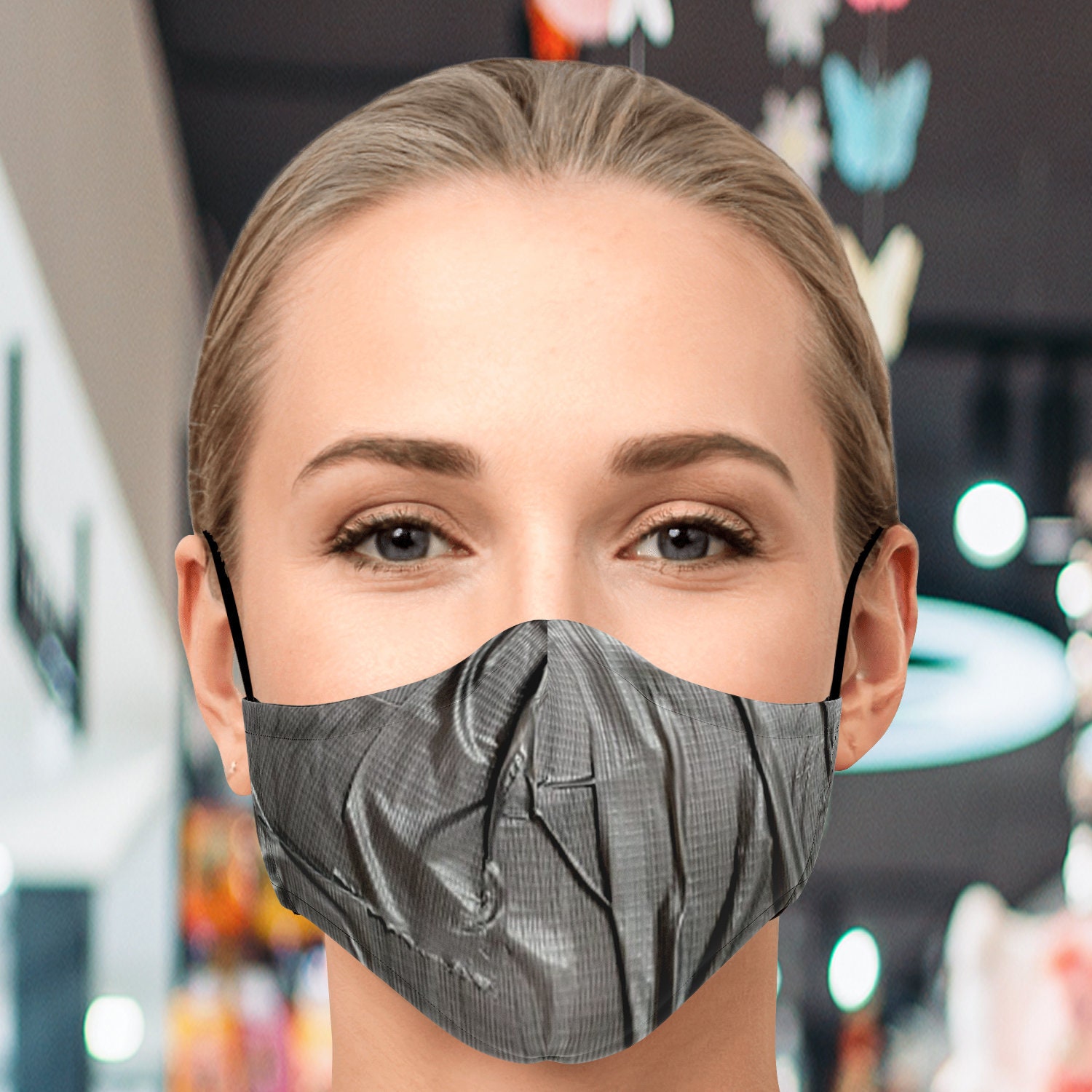 Duct Tape Face Mask With Filter Unisex Face Mask With Etsy