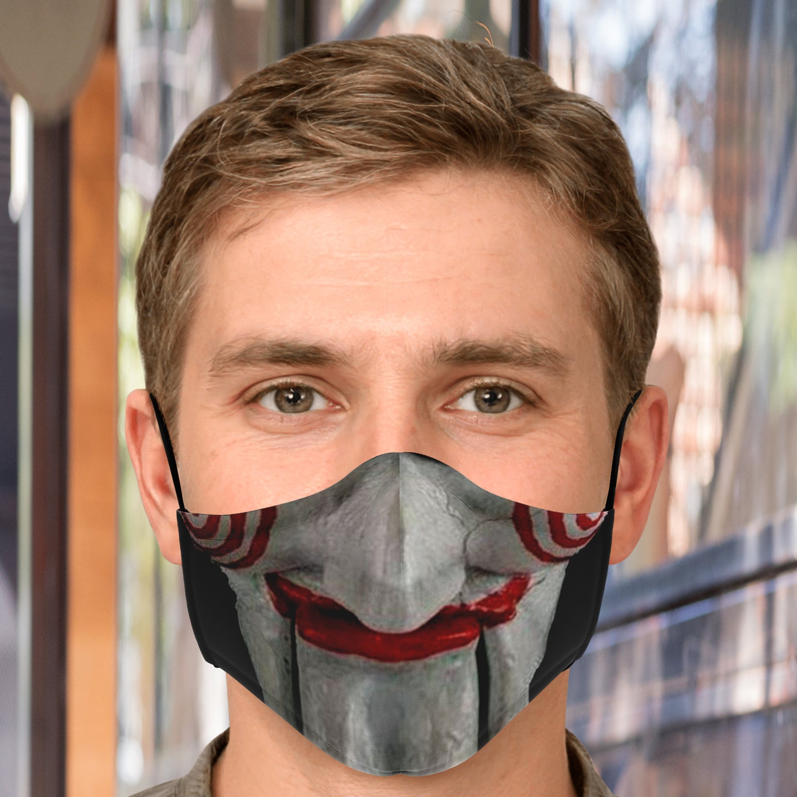 Jigsaw Face Mask With Filter Unisex Face Mask With Etsy