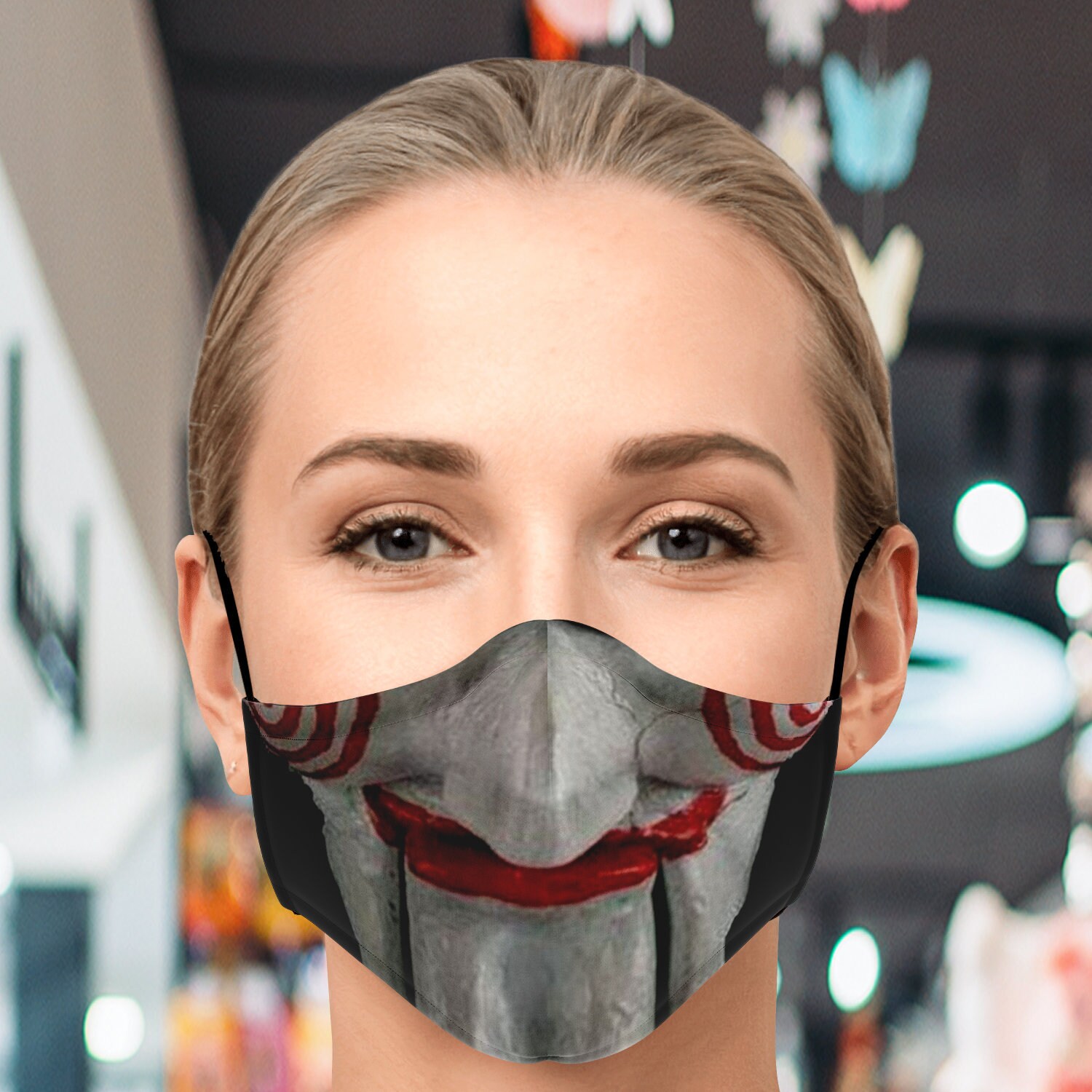 Jigsaw Face Mask With Filter Unisex Face Mask With Etsy