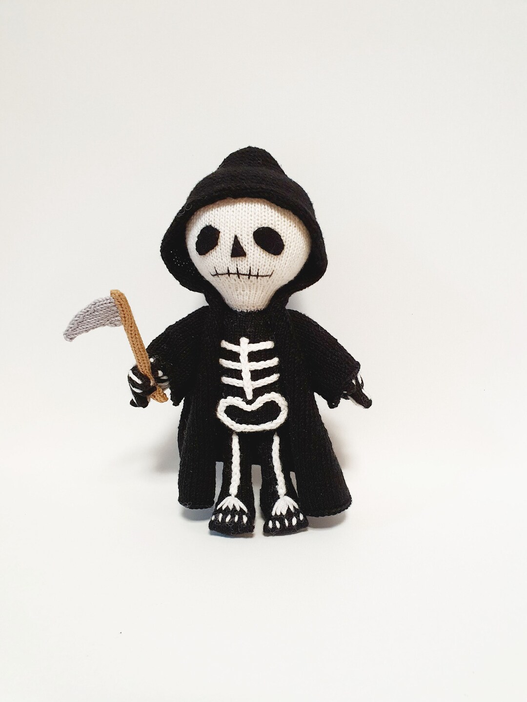 Hipster Skeleton Knitting PATTERN Pattern PDF Instant Etsy