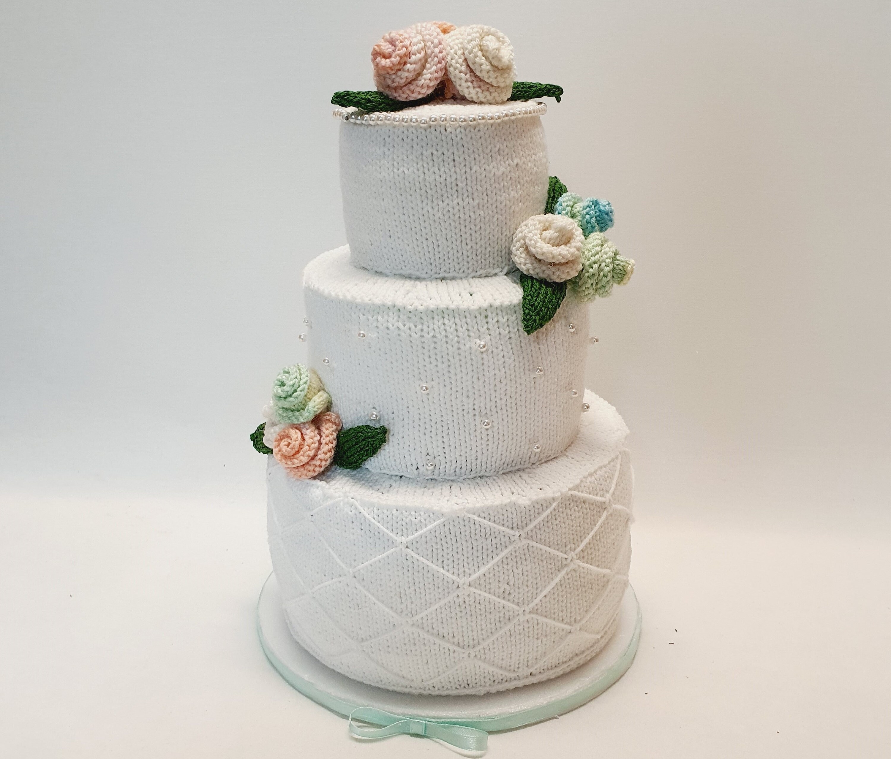 Wedding Cake KNITTING PATTERN : pattern PDF instant download - English, Korean