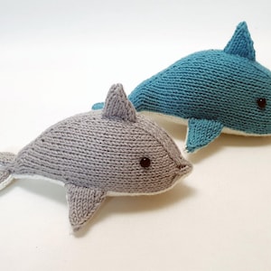 Strickanleitung Delfin: Kuscheltier gestrickt (PDF Download)