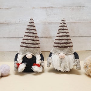 Gnomes Knitting PATTERN : pattern PDF instant download - English, Korean