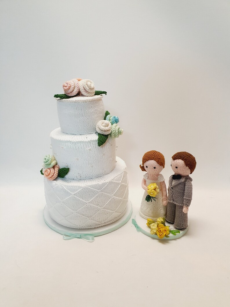 Wedding Cake KNITTING PATTERN : Pattern PDF Instant Download - English ...