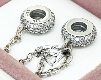 Pandora Wildflower Meadow Flower Safety Chain Floral Bracelet Charm 797090NRP Etsy