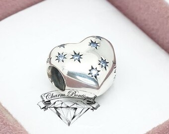 Pandora, Disney, Cinderella's Dream Charm, Blue Crystal, Stars 791593CFL