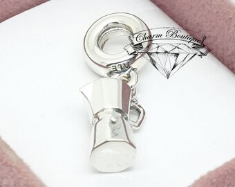 Pandora, Coffee, Espresso Can Pendant, Charm, Mocha, Tea, Drink, Pot 791514