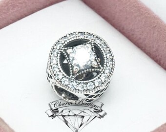 Pandora, Vintage Allure Charm, Clear CZ, Bracelet Charm 791970CZ