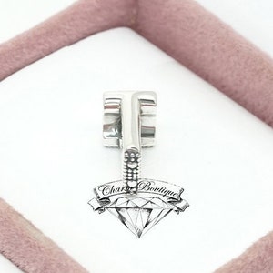 Pandora Letra Abierta T, Inicial Del Alfabeto, Charm Para Pulsera 797474