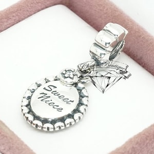 Pandora, Sweet Niece, Pendant, Charm, Family 791278CZ - Etsy